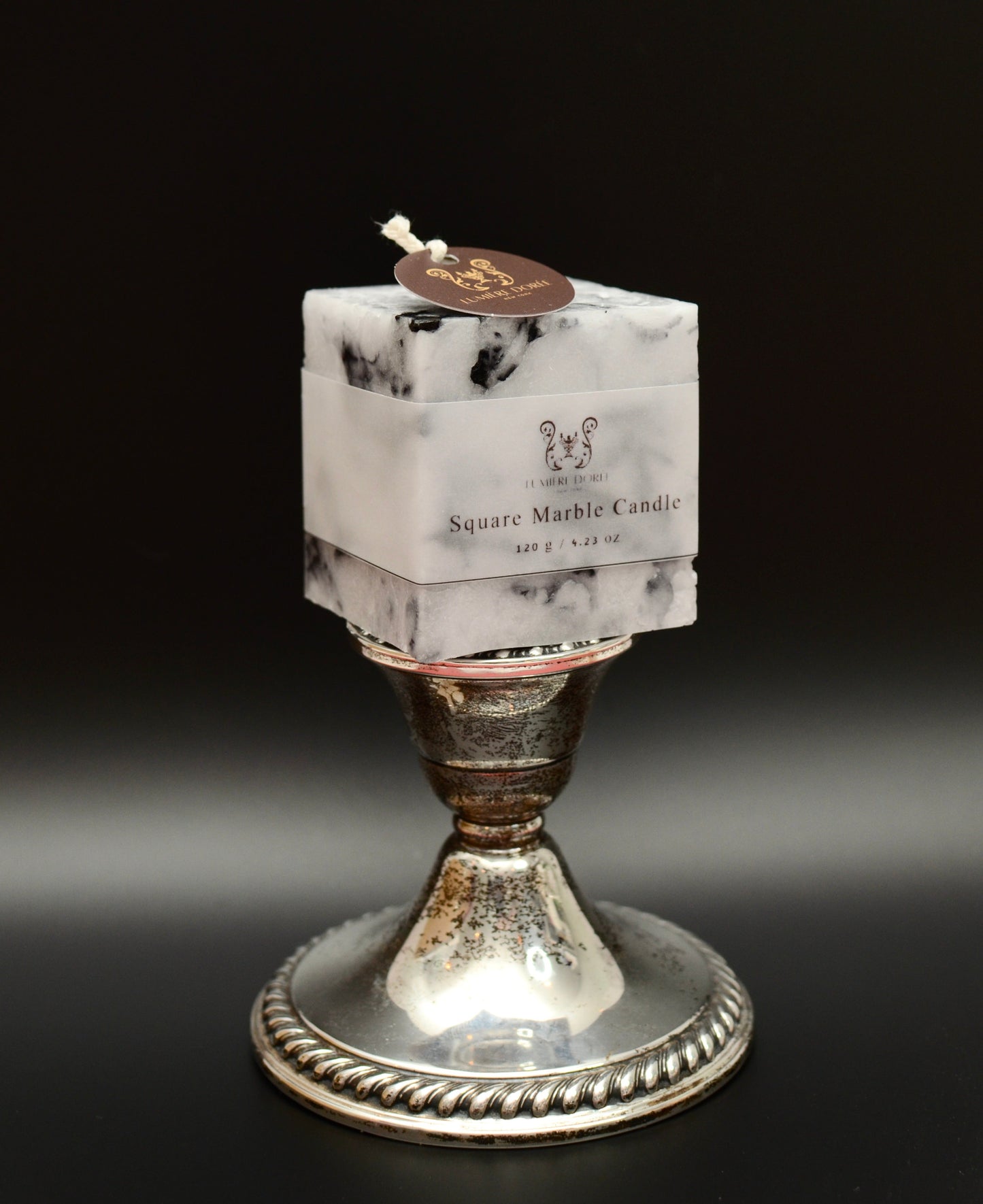 Artistic Candle - Marble - LUMIÈRE DORÉE