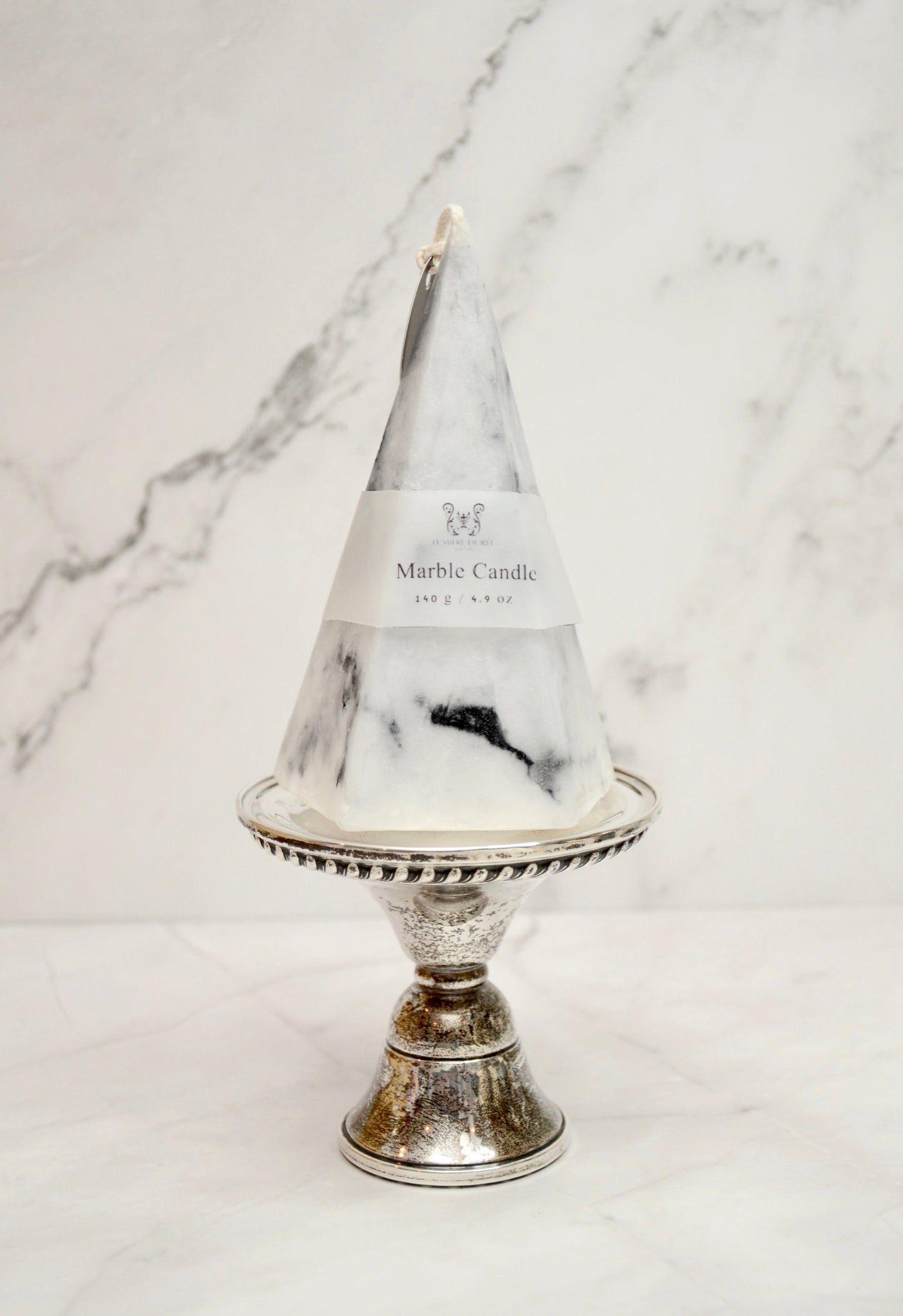 Artistic Candle - Marble - LUMIÈRE DORÉE