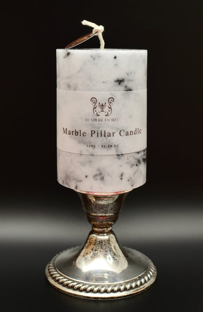 Artistic Candle - Marble - LUMIÈRE DORÉE