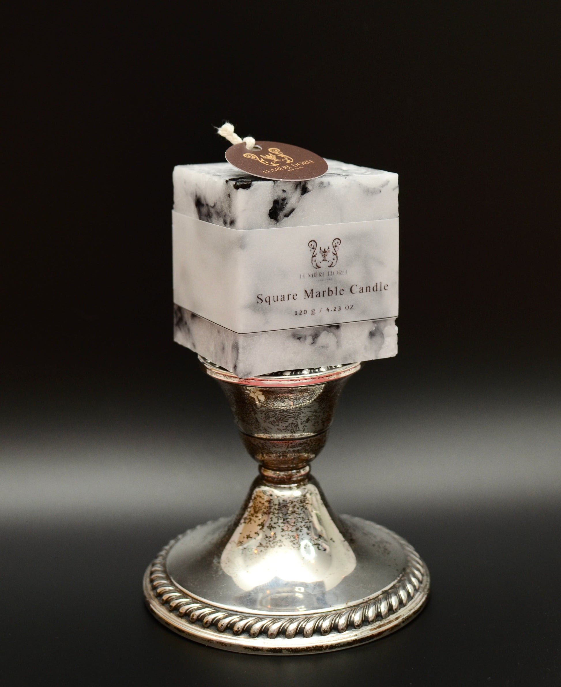 Artistic Candle - Marble - LUMIÈRE DORÉE