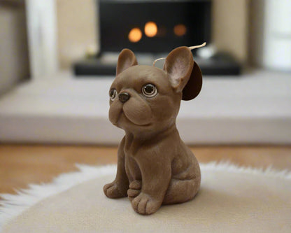 French Bulldog  Candle