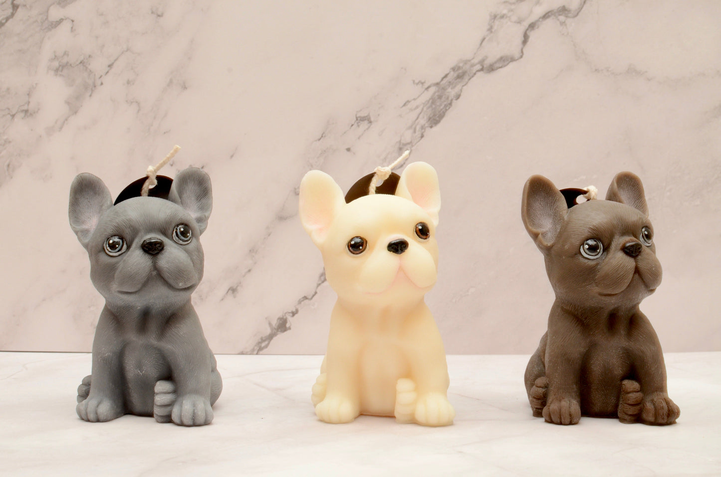 French Bulldog  Candle