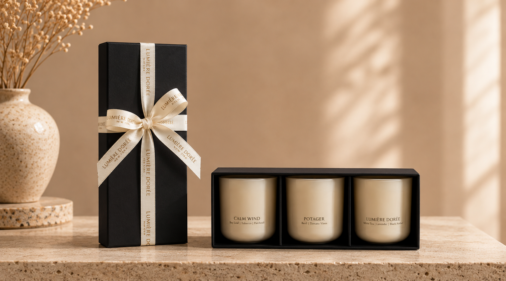 Lumière Dorée Candles, LLC
Made in New York, USA